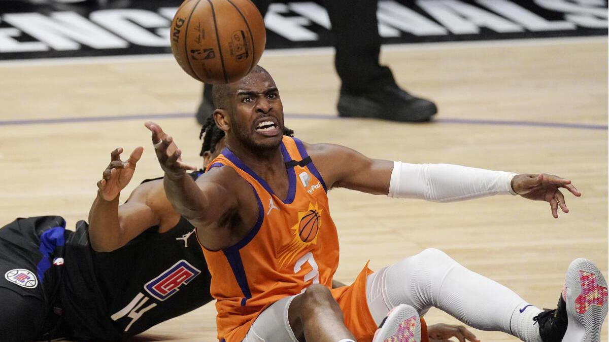 Chris Paul stars as Phoenix Suns rout Los Angeles Clippers to reach NBA finals