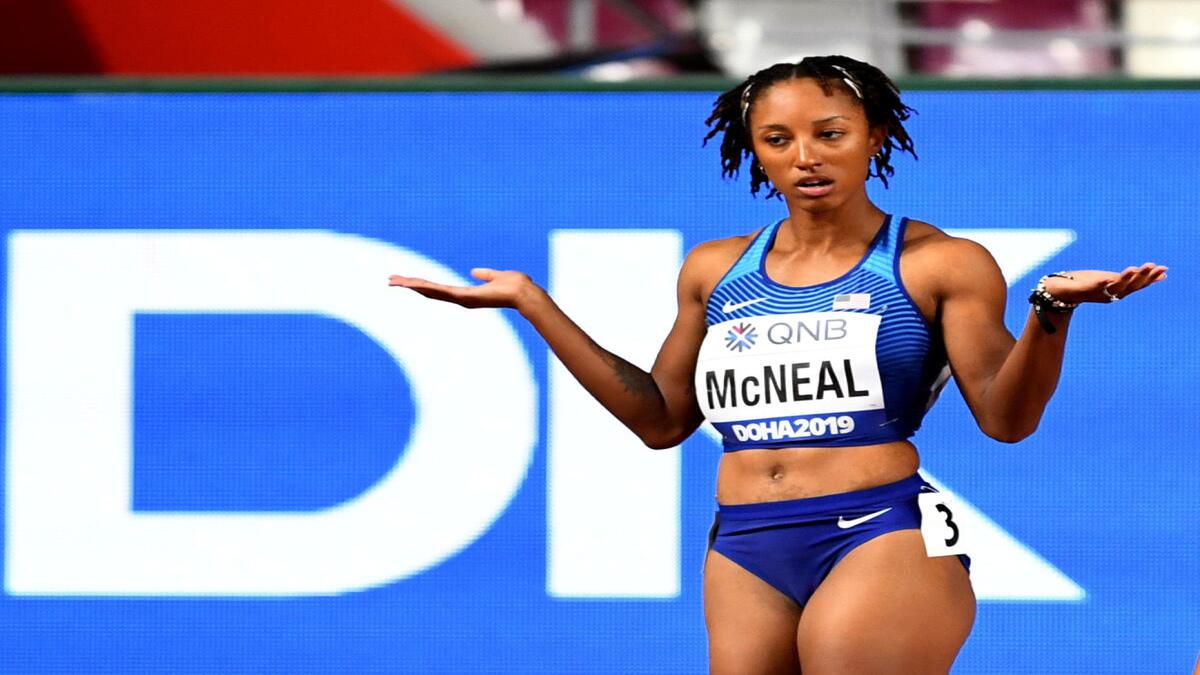 Olympic champion McNeal loses appeal against 5-year ban