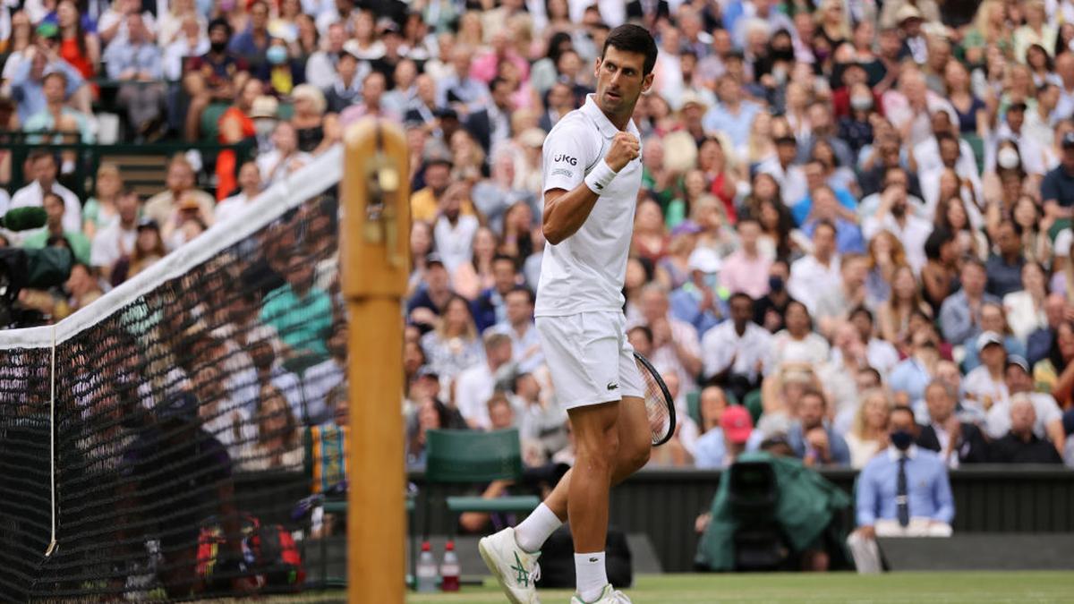 Novak Djokovic meets Berrettini in 7th Wimbledon final after Shapovalov thumping