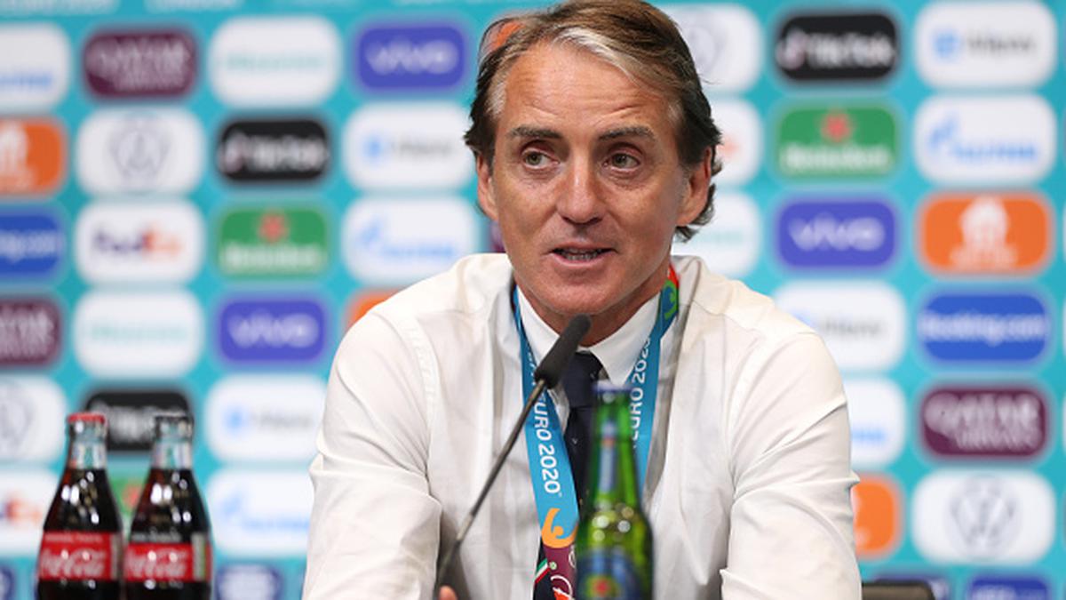 Mancini in tears over Italy's rise from rock bottom to Euro champions