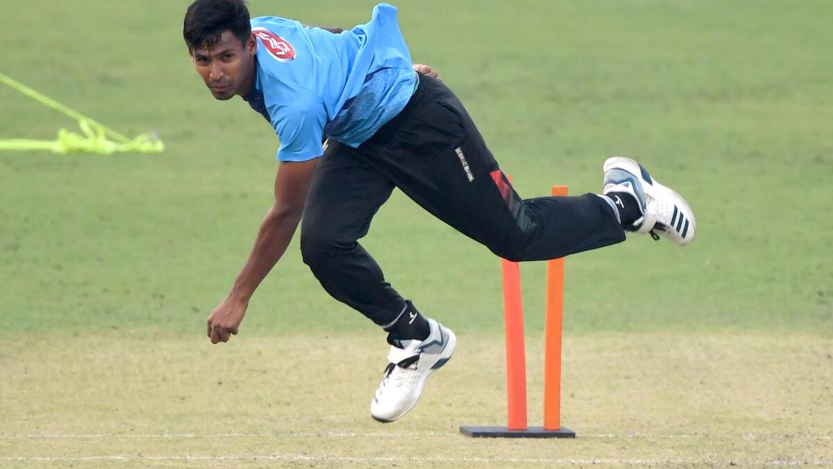 Bangladesh's Mustafizur doubtful for first Zimbabwe ODI