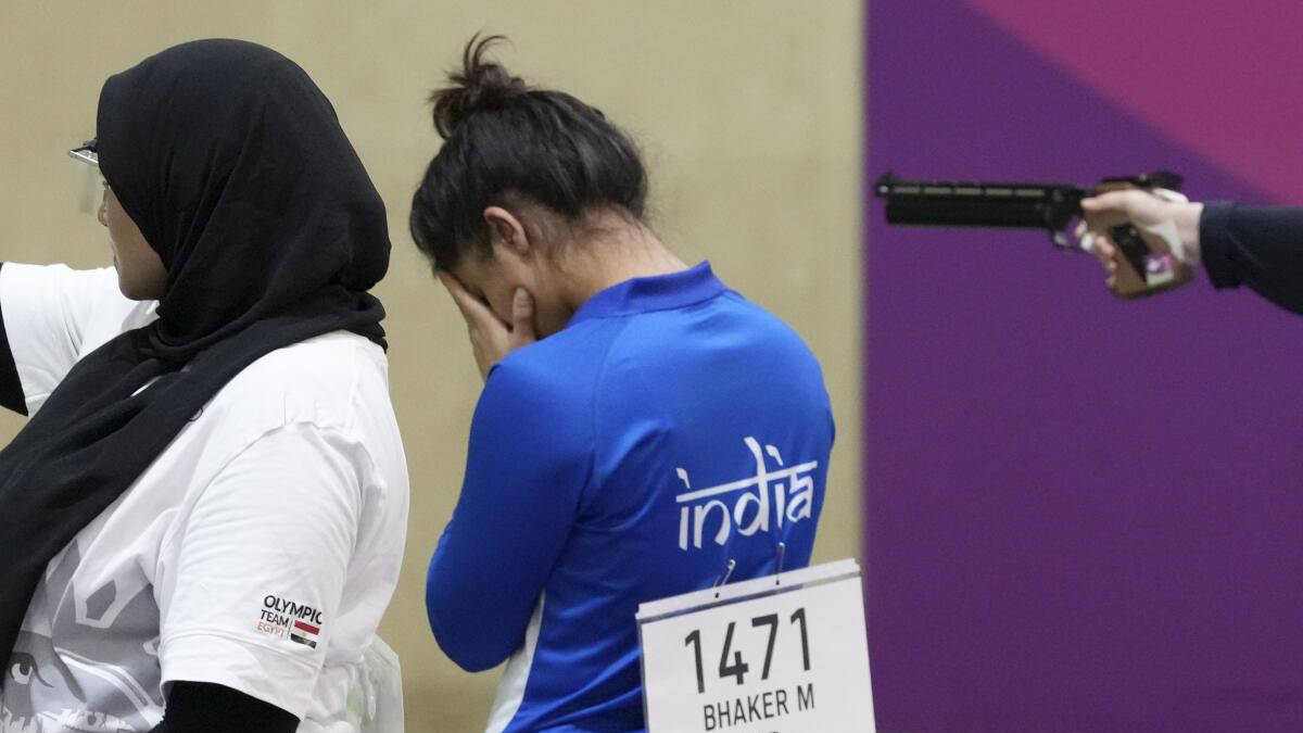 Tokyo 2020 Olympics: Manu Bhaker, Yashaswini Deswal fail to qualify for final of women’s 10m air pistol