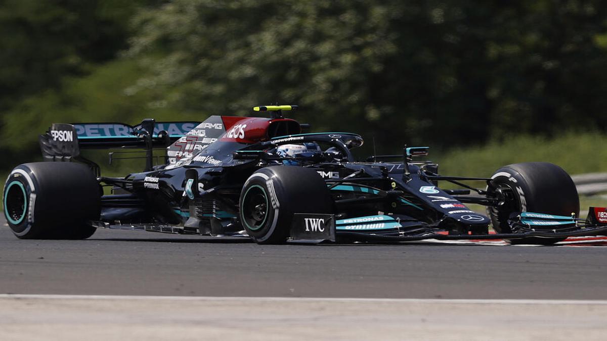 F1: Mercedes' Valtteri Bottas pips Hamilton in Hungarian GP practice