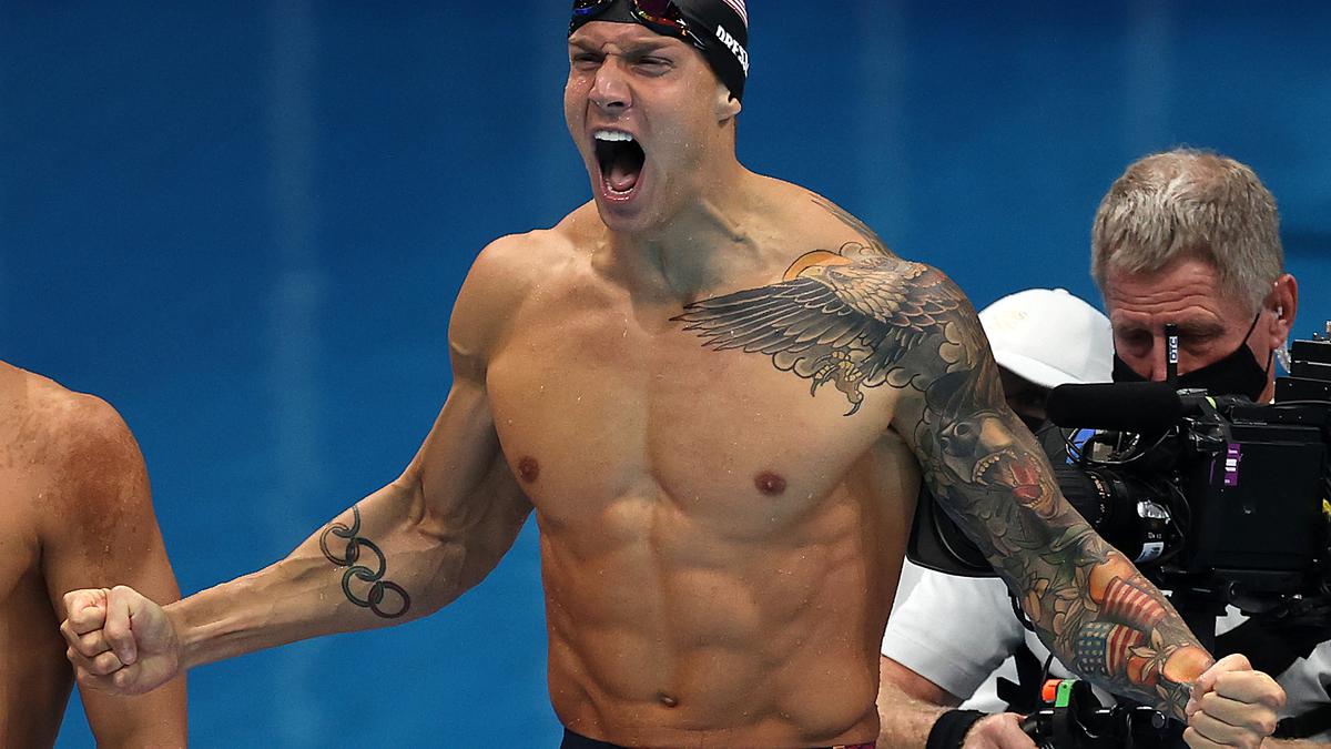 Swimming: U.S. win men's 4x100m medley relay in world record time