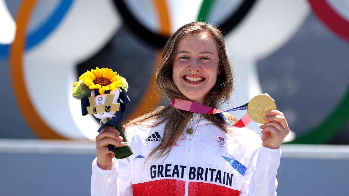 BMX freestyle: Charlotte Worthington wins Team GB's ninth gold at Tokyo Olympics