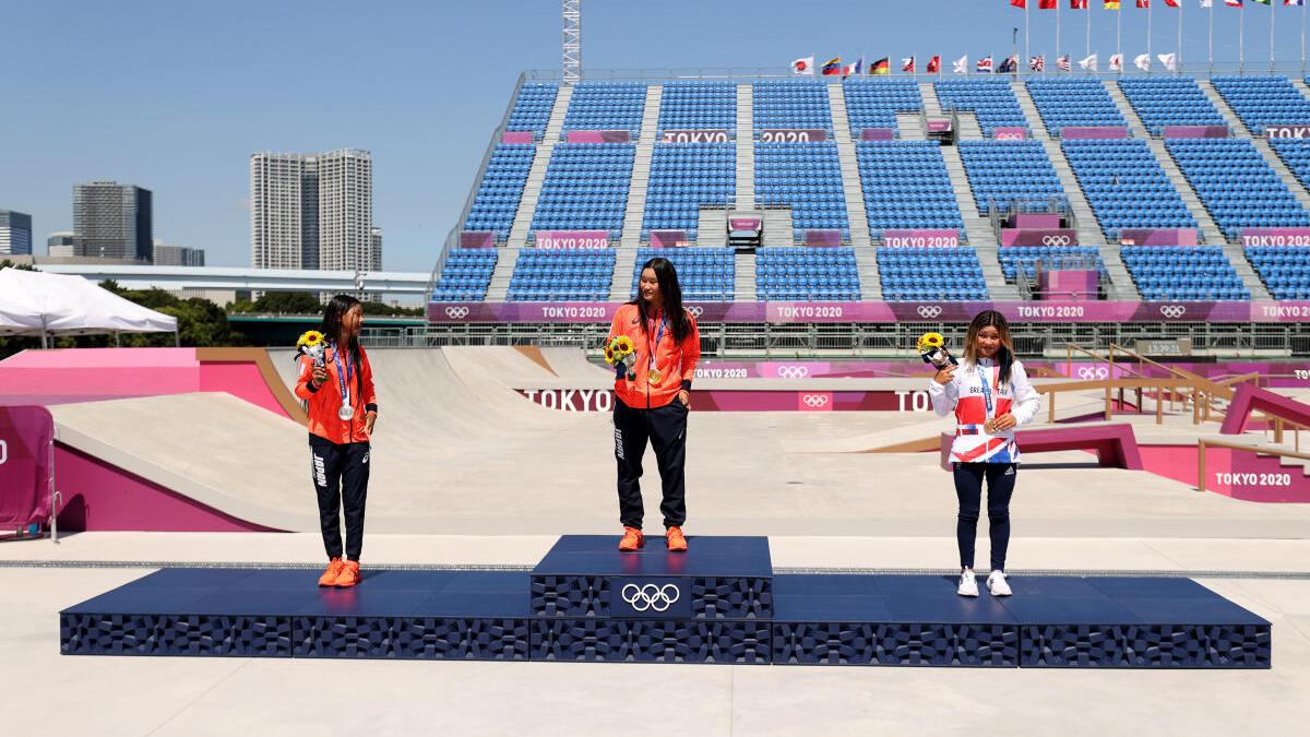 Tokyo Olympics: 13-year-old Sky Brown wins Olympic skateboarding bronze