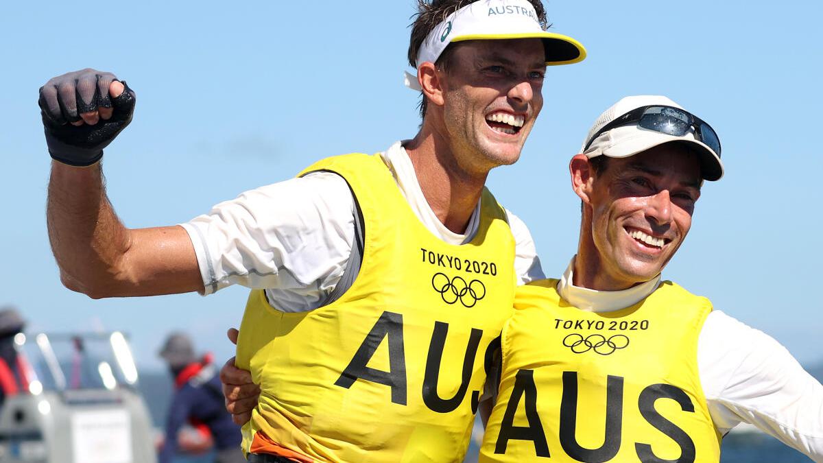 Tokyo Olympics: Belcher and Ryan win gold for Australia in men's 470 sailing