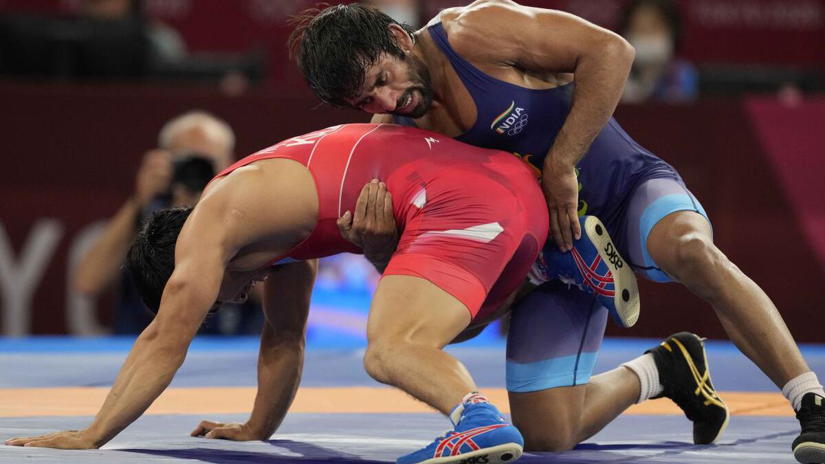 Bronze medallist Bajrang: 'Staying away from mat due to knee injury affected my performance'