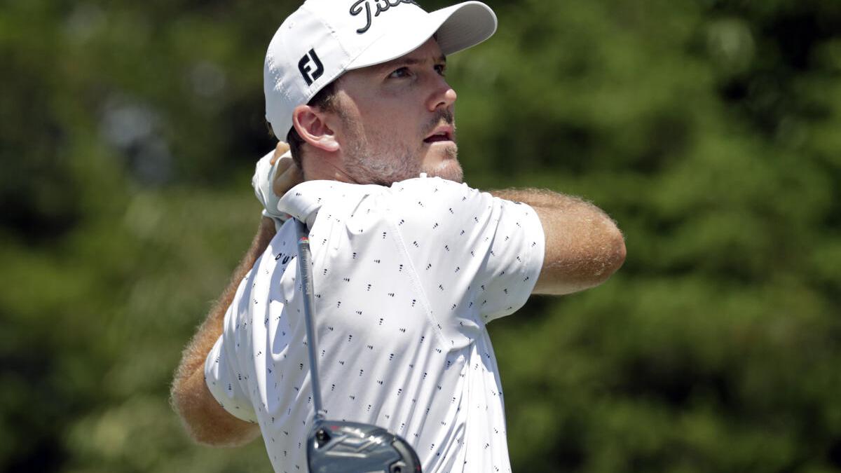 Russell Henley ties lowest 36-hole this season to lead at Wyndham Championship