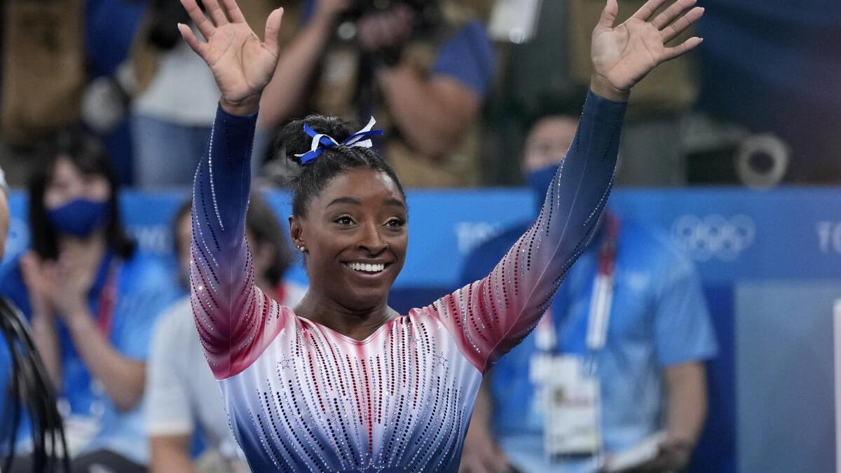 Simone Biles: Mental health advocacy part of post-Olympic tour