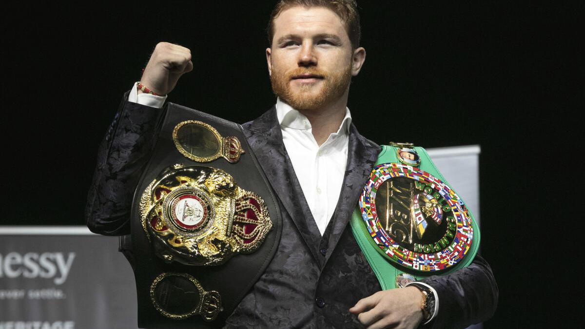 Canelo Alvarez to fight Caleb Plant on November 6 in Las Vegas