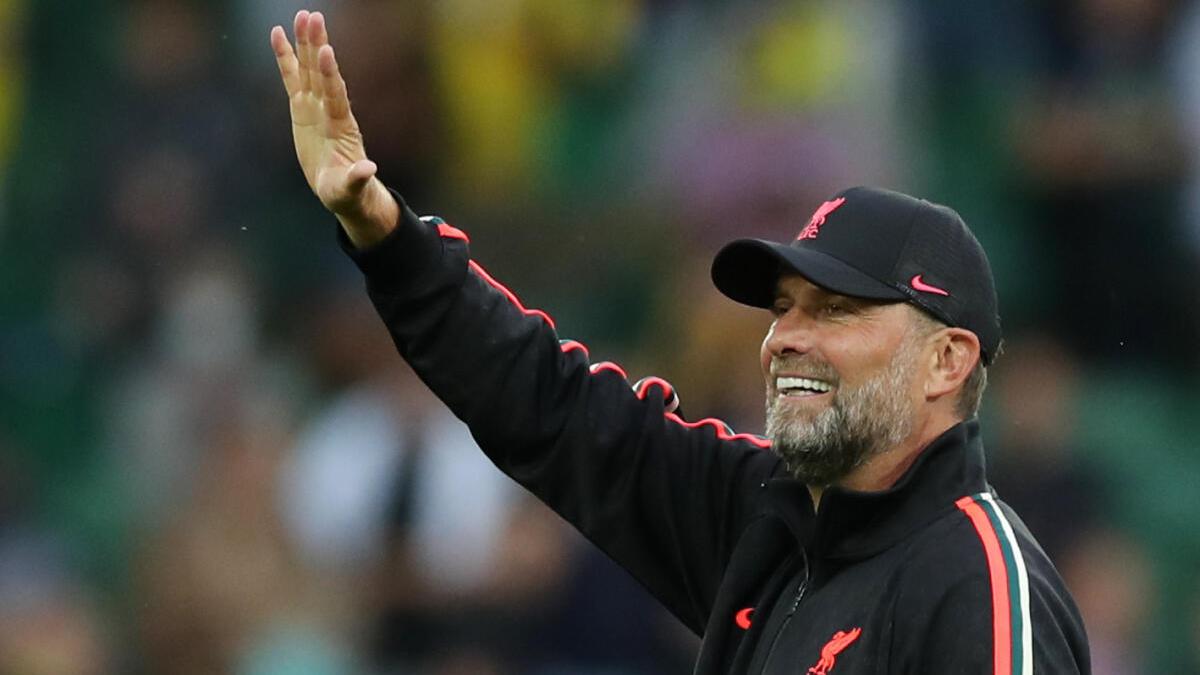 Liverpool manager Jurgen Klopp relishing prospect of return to full Anfield