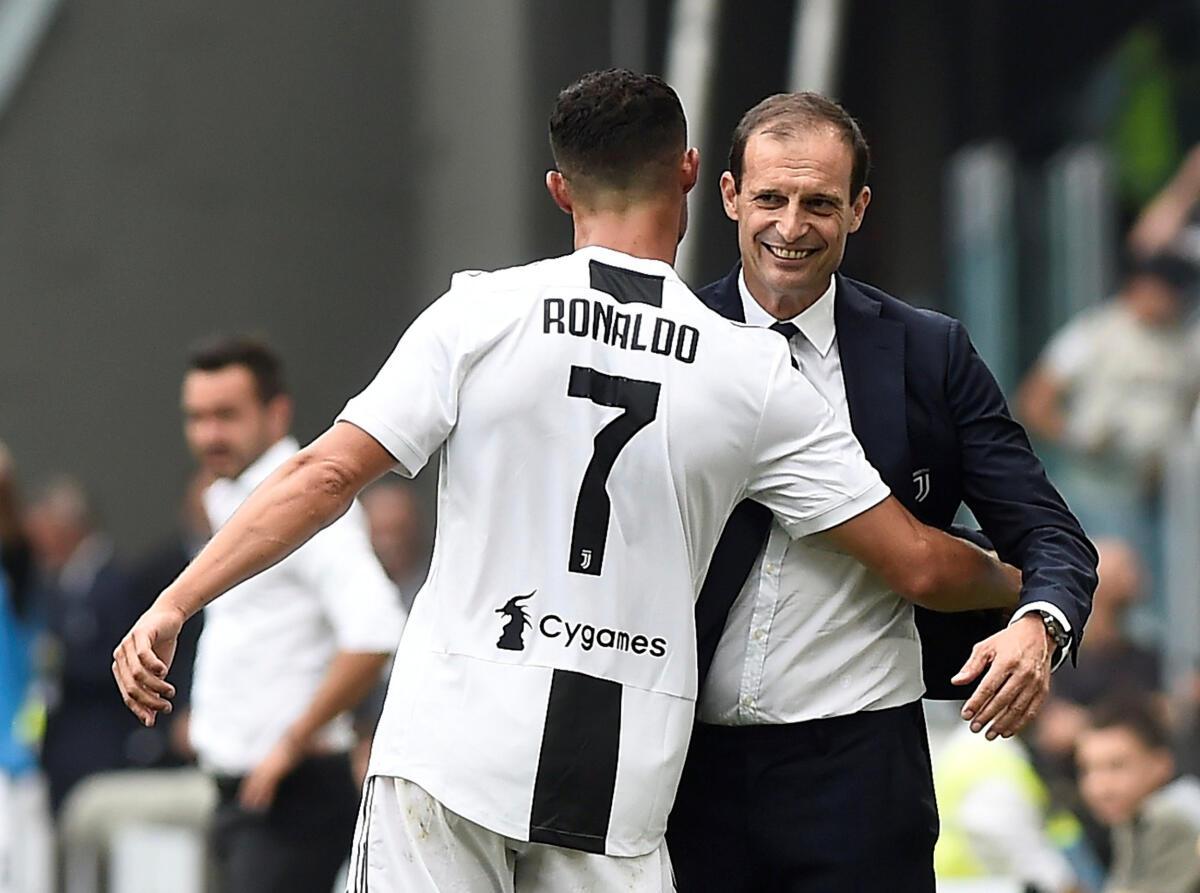 Massimiliano Allegri: Ronaldo wants to leave Juventus, says coach Allegri