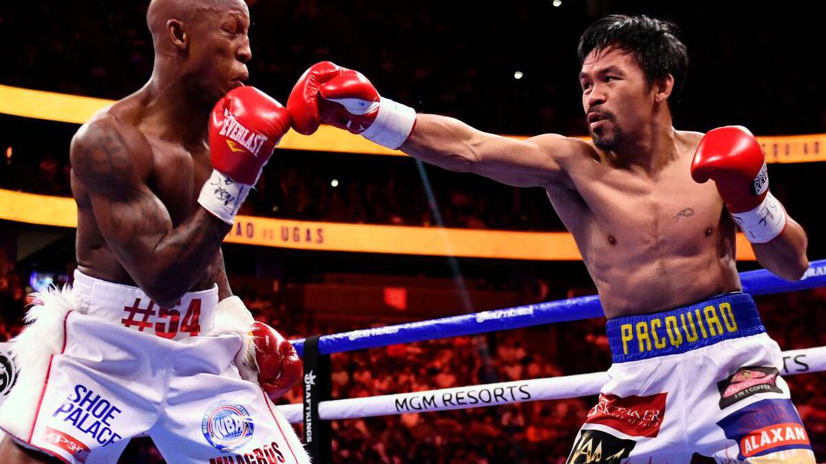 Defeated Pacquiao says open to rematch with Yordenis Ugas