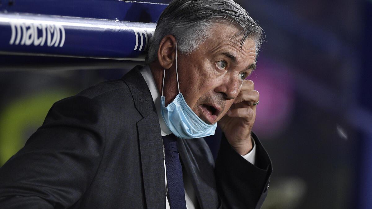 With or without Kylian Mbappe, Real Madrid can compete with anyone, says manager Carlo Ancelotti