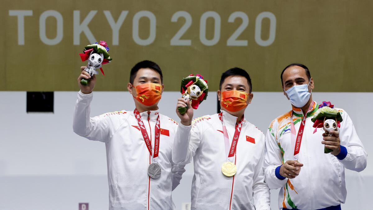 Singhraj Adana wins bronze in shooting at Tokyo Paralympics