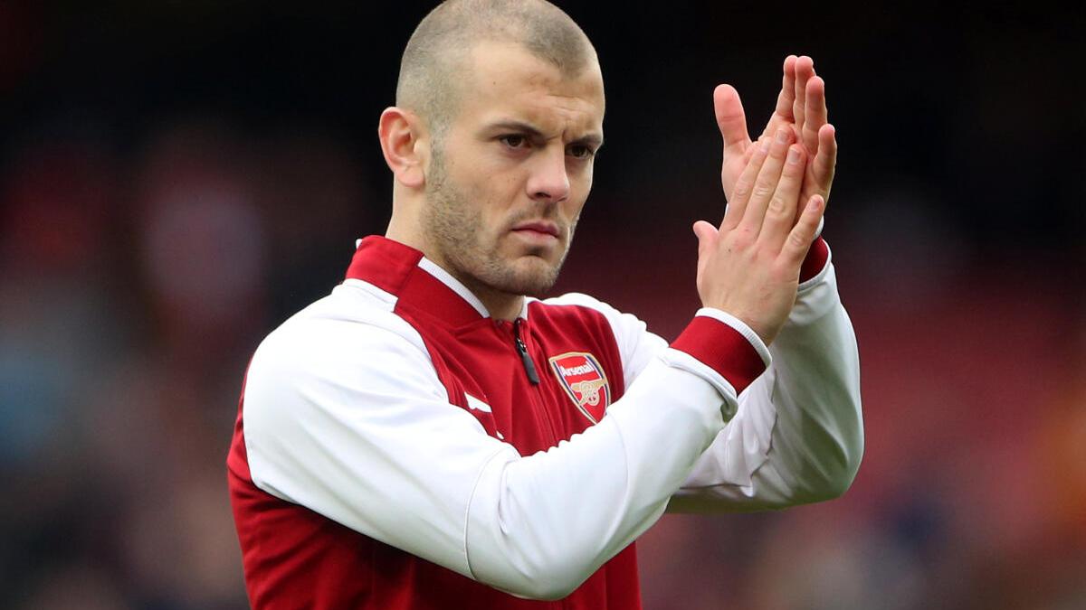 Jack Wilshere training with second-division Italian team Como