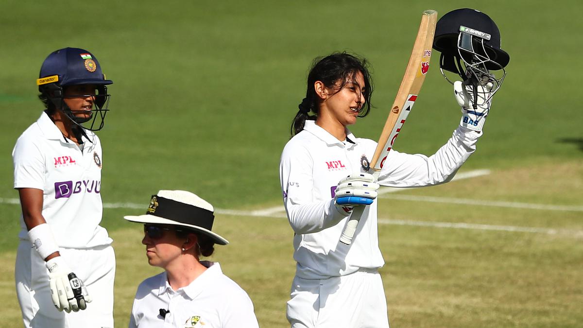 AUS-W v IND-W: Smriti Mandhana scores first Test hundred in pink ball Test against Australia