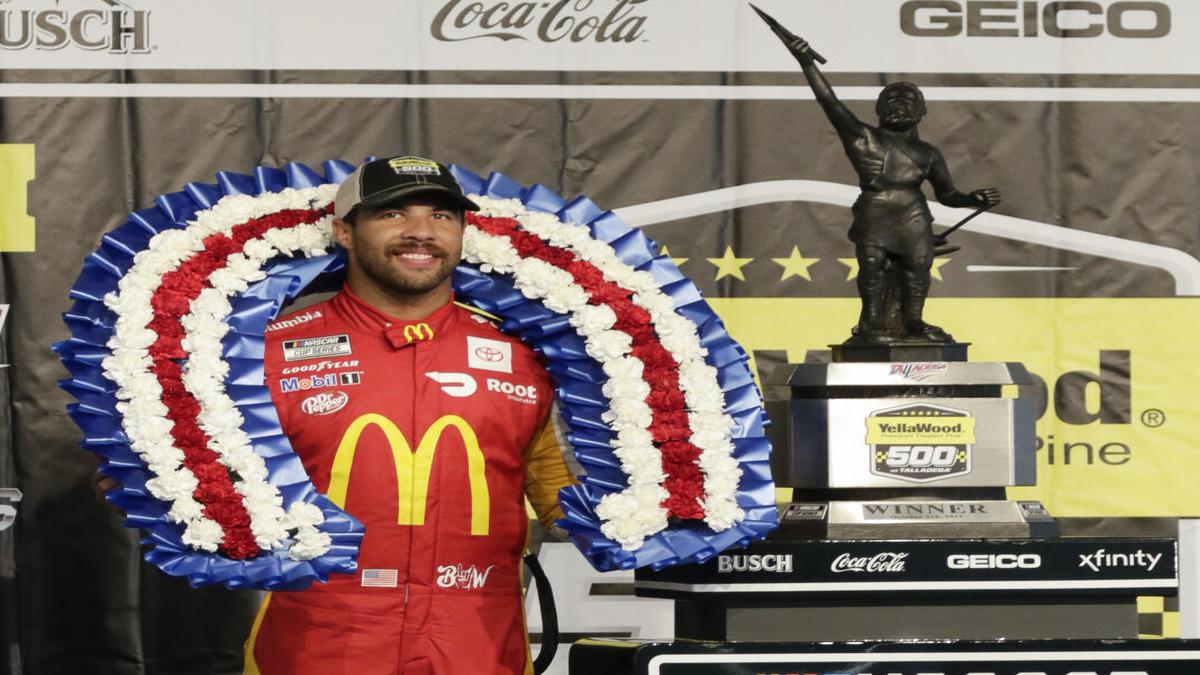 Bubba Wallace becomes first Black driver to win NASCAR race since 1963