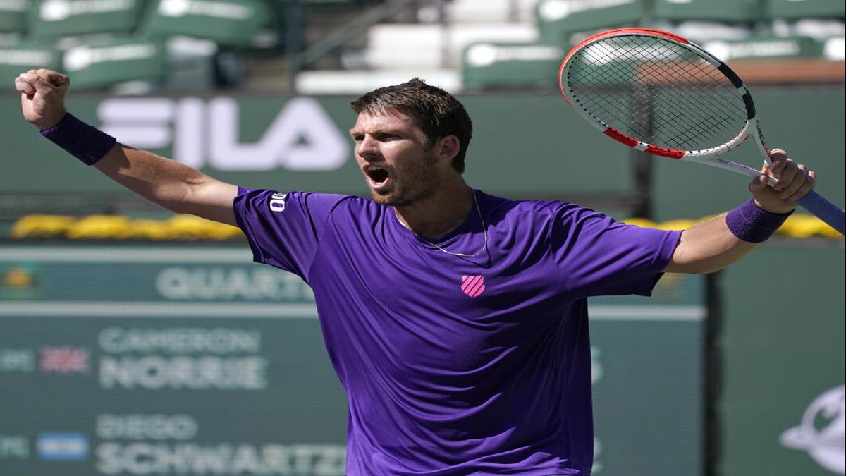 Norrie, Dimitrov advance to semifinals at Indian Wells