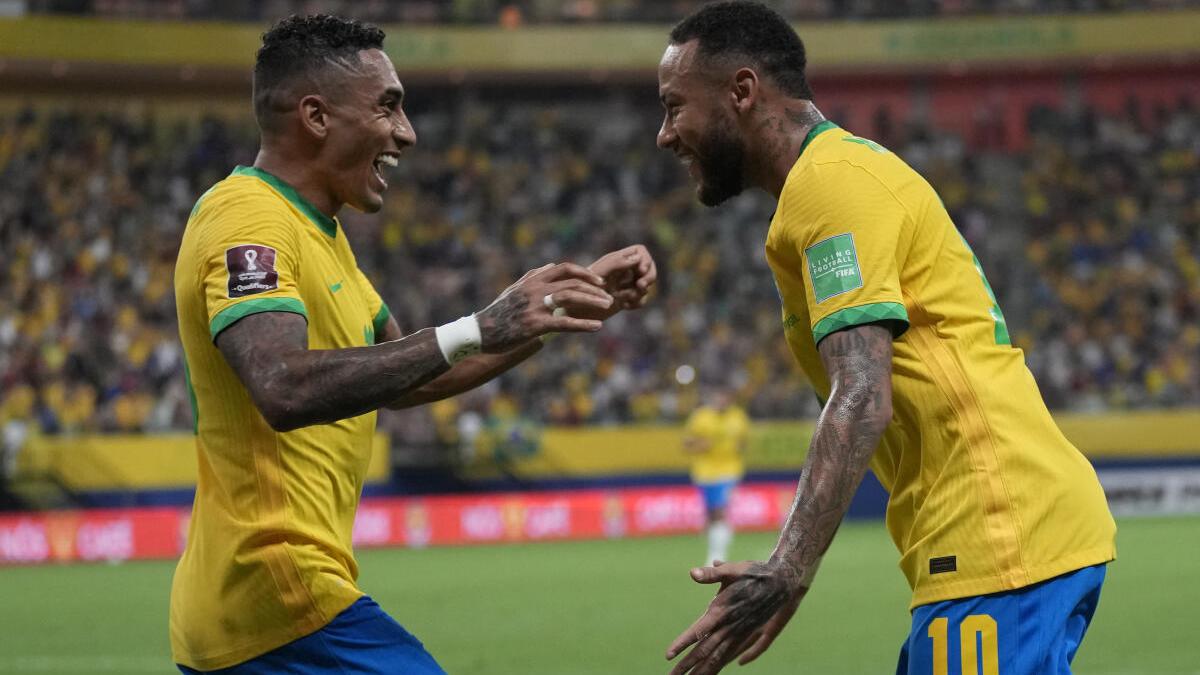 World Cup 2022 qualifier: Raphinha stars as Brazil cruises past Uruguay 4-1