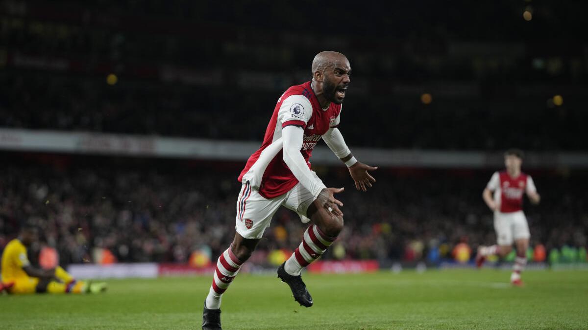 Premier League: Arsenal earns draw against Palace with a last-gasp Lacazette goal