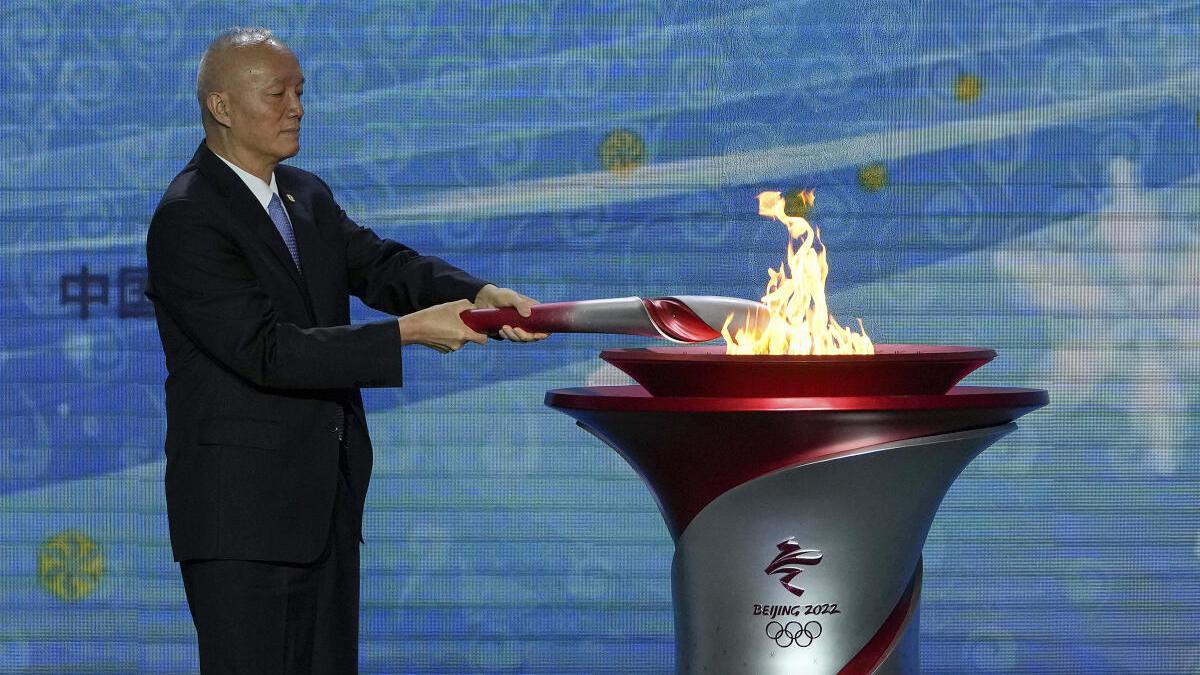 Winter Olympics 2022: Beijing lights flame, to be first city to host summer, winter games