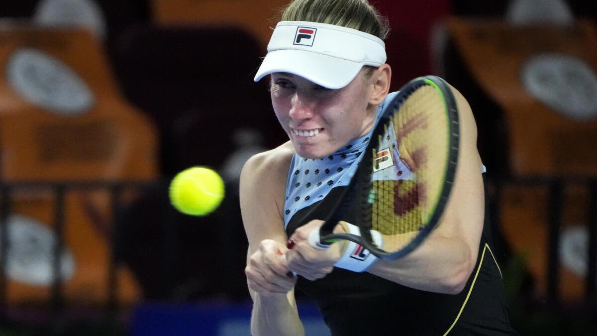 Kremlin Cup: Kontaveit faces Alexandrova in final, Sakkari retires