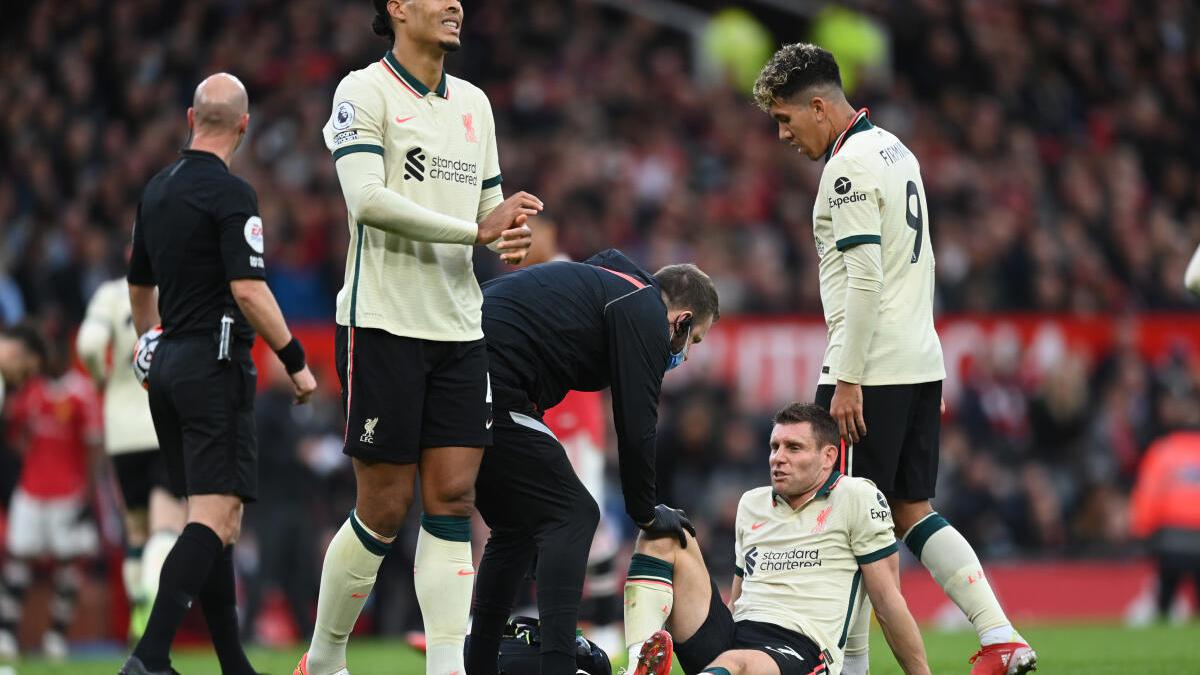 Liverpool's Milner faces spell out with hamstring injury, Keita bruised