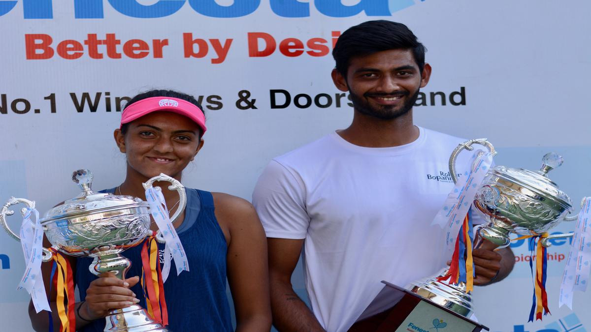 Fenesta National tennis championship: Poonacha defeats Singh to clinch third title