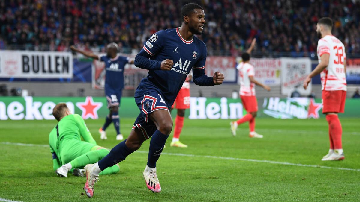 UEFA Champions League: Wijnaldum scores brace as PSG draws at Leipzig