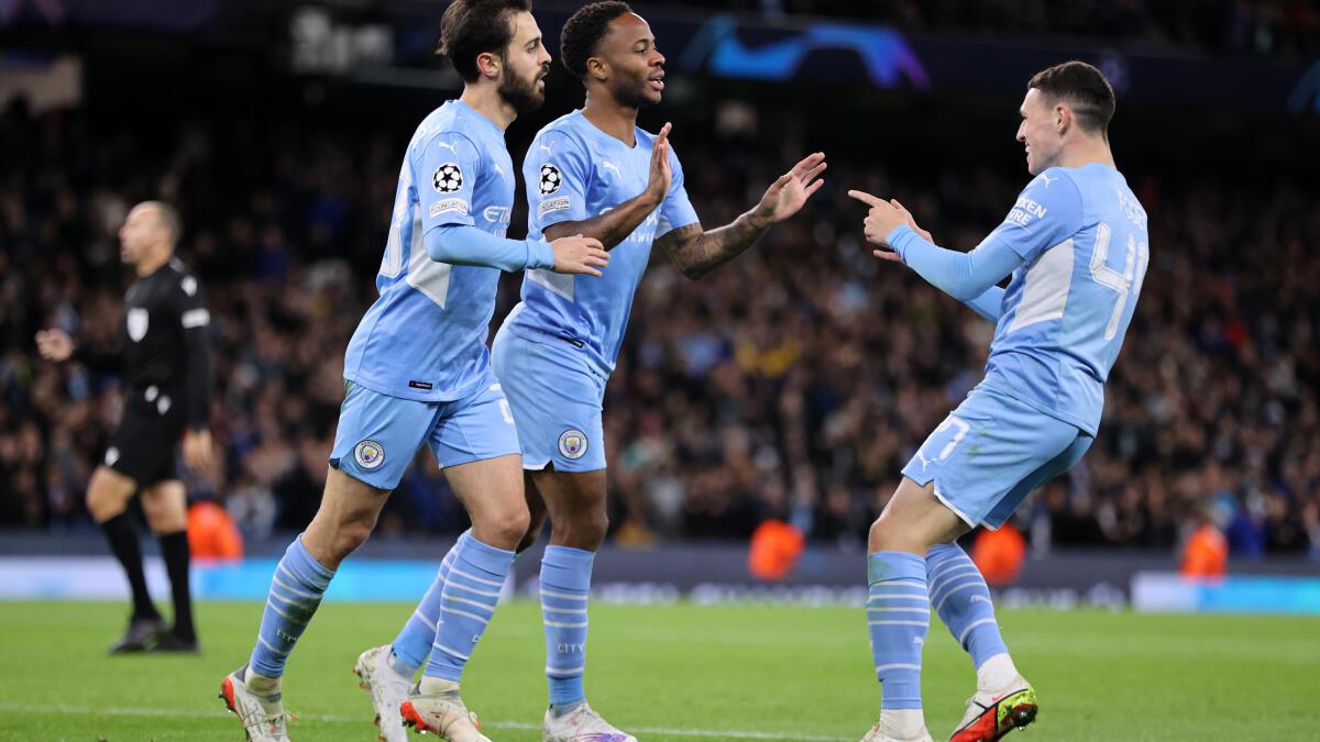 UEFA Champions League: Sterling scores as Manchester City beats Brugge 4-1