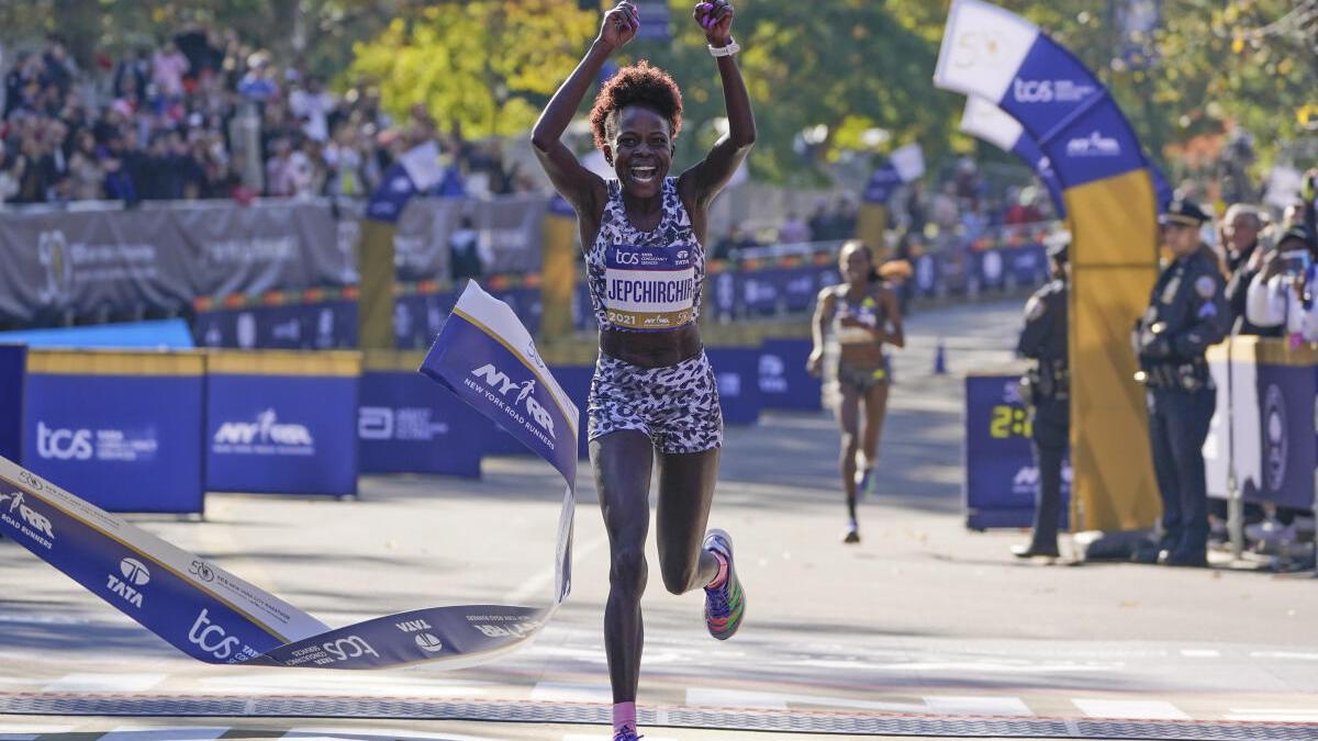 Olympic champion Jepchirchir, Korir win New York City Marathon