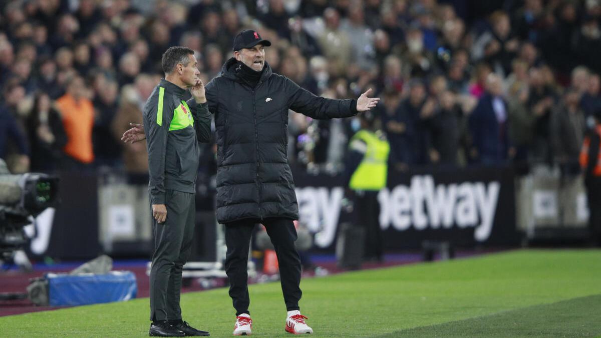 'VAR hides behind referees', Liverpool manager Klopp fumes after West Ham loss