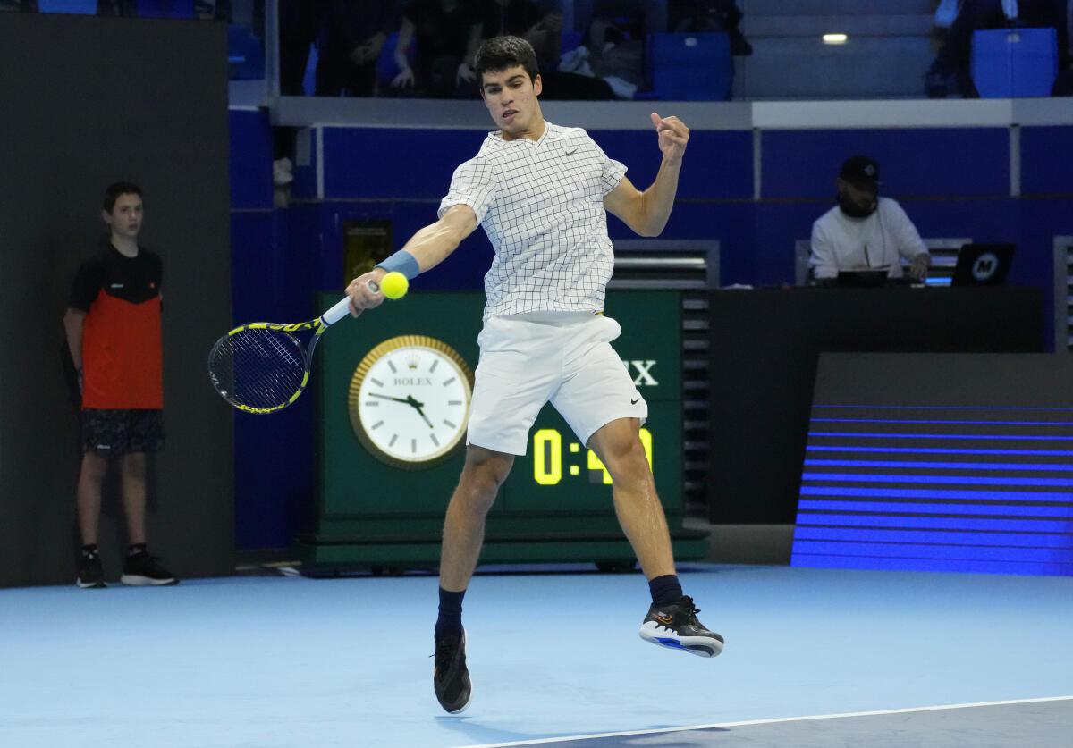 Alcaraz beats Korda in straight sets to win Next Gen Finals