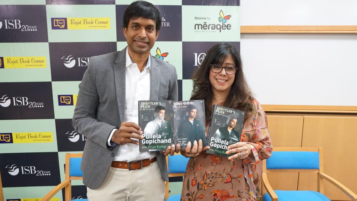 National badminton coach Pullela Gopi Chand launches autobiography