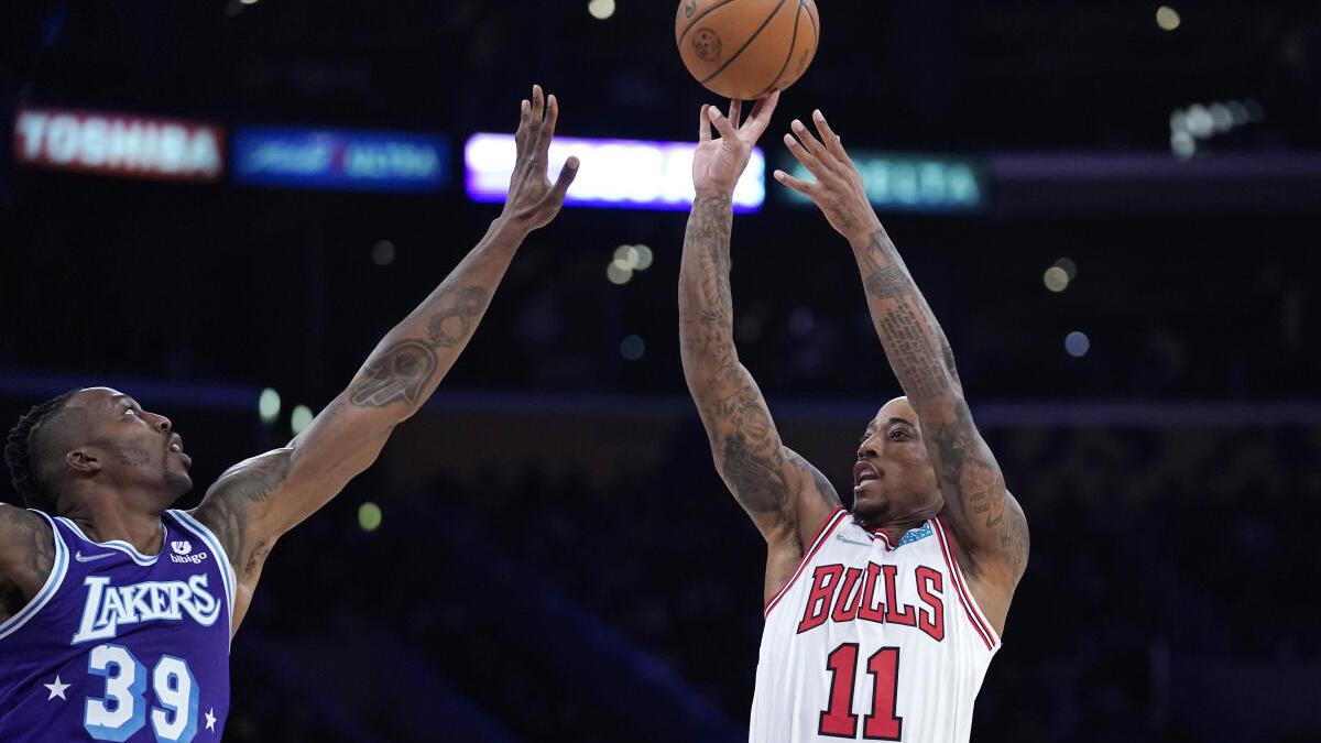 NBA roundup: DeMar DeRozan scores season-best 38 points, sparks Bulls' win