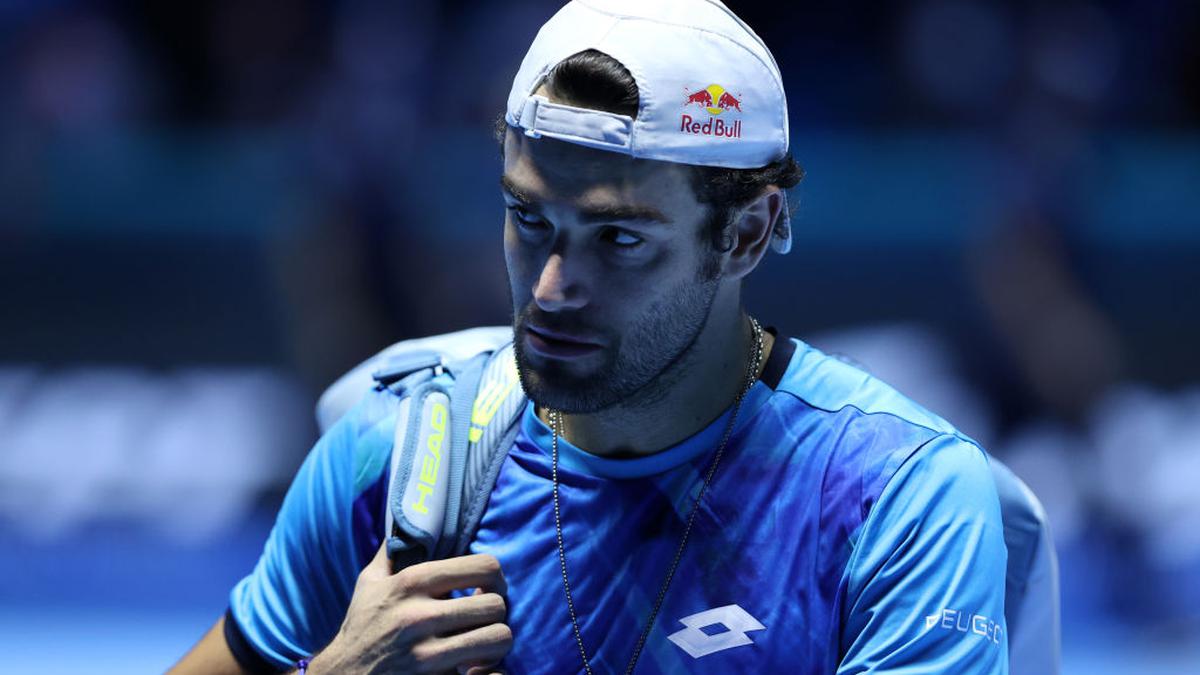 Berrettini to miss Davis Cup after ATP Finals exit due to injury