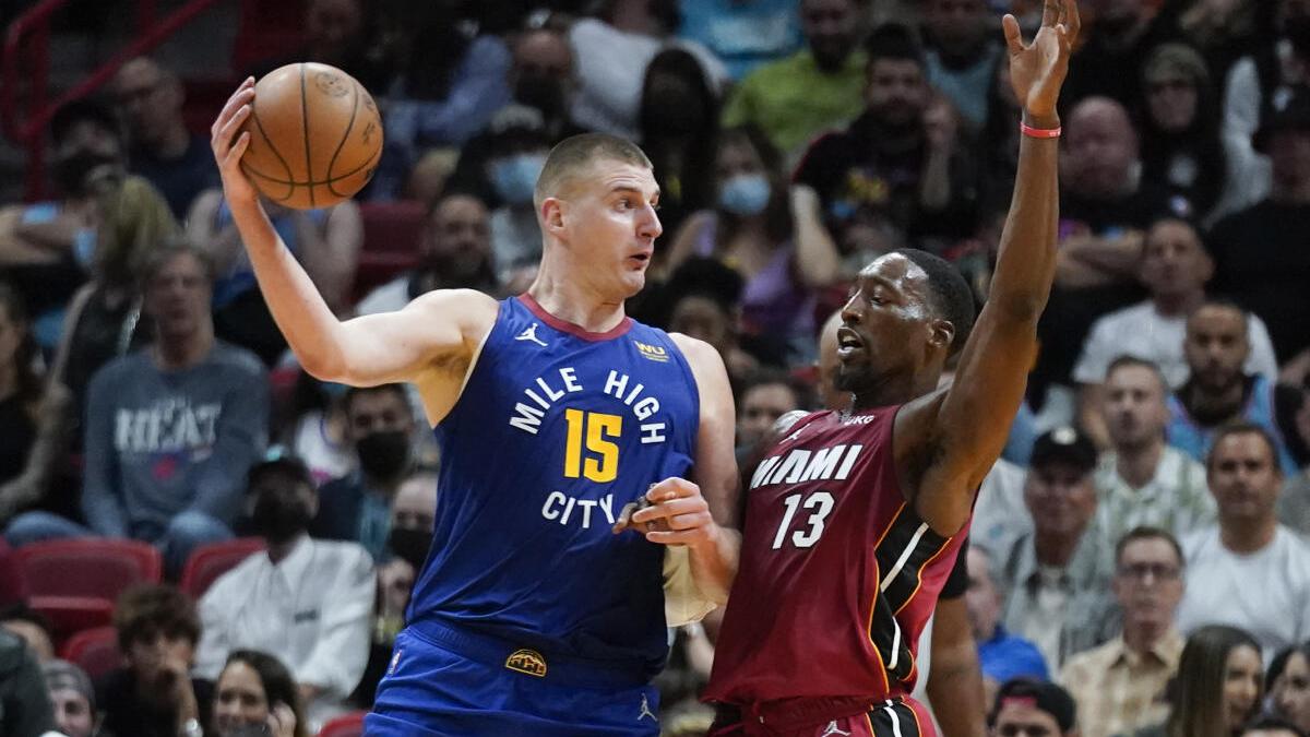 NBA roundup: Jokic returns, Nuggets beats Heat 120-111 to snap 6-game skid