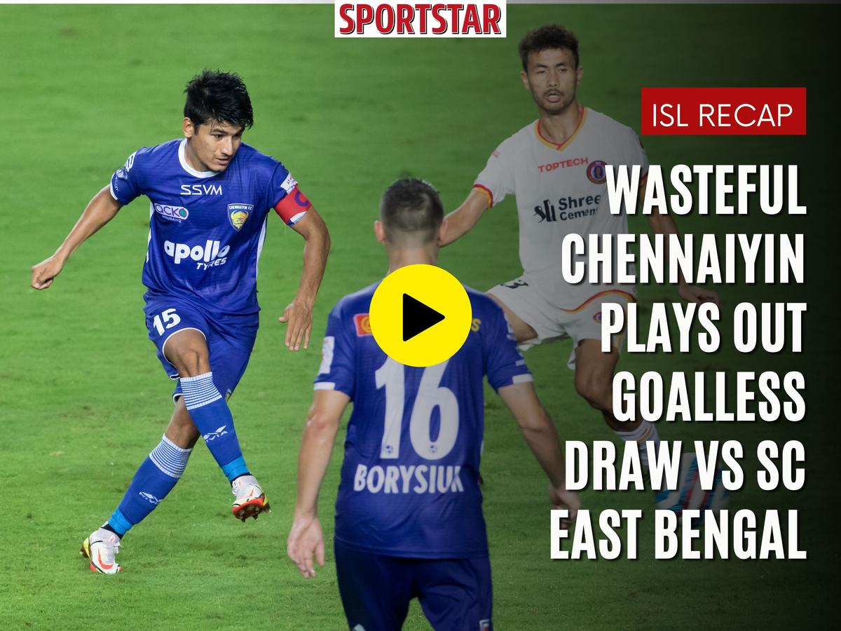 East Bengal Isl 2021 Score Chennaiyin FC Rues Missed Win In SC