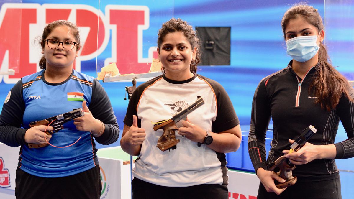 National Shooting Championship: Rahi Sarnobat clinches 25m pistol gold