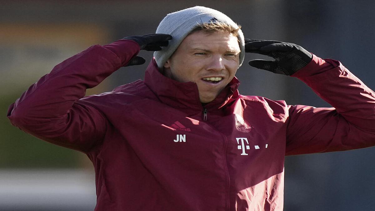 Coach Nagelsmann to field makeshift Bayern lineup against Barcelona