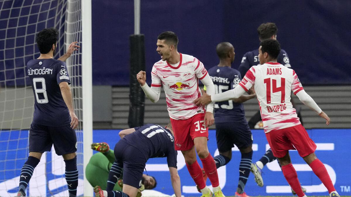 Andre Silva shines as RB Leipzig beats Manchester City 2-1