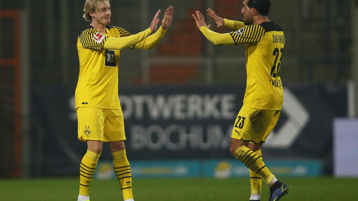 Late Brandt goal rescues draw for Dortmund at Bochum