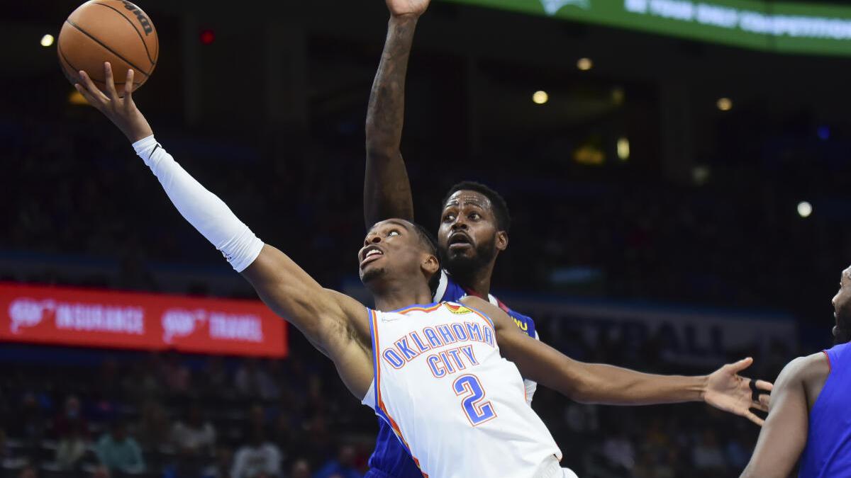 NBA roundup: Shai Gilgeous-Alexander's triple-double lifts Oklahoma City Thunder