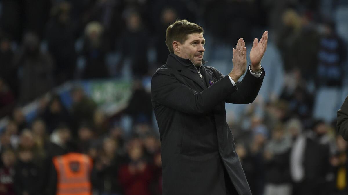 Villa manager Gerrard to sit out two games after positive COVID test