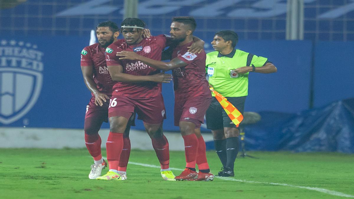 ISL 2021-22: Brown Scores Hat-trick As NorthEast And Mumbai Share ...