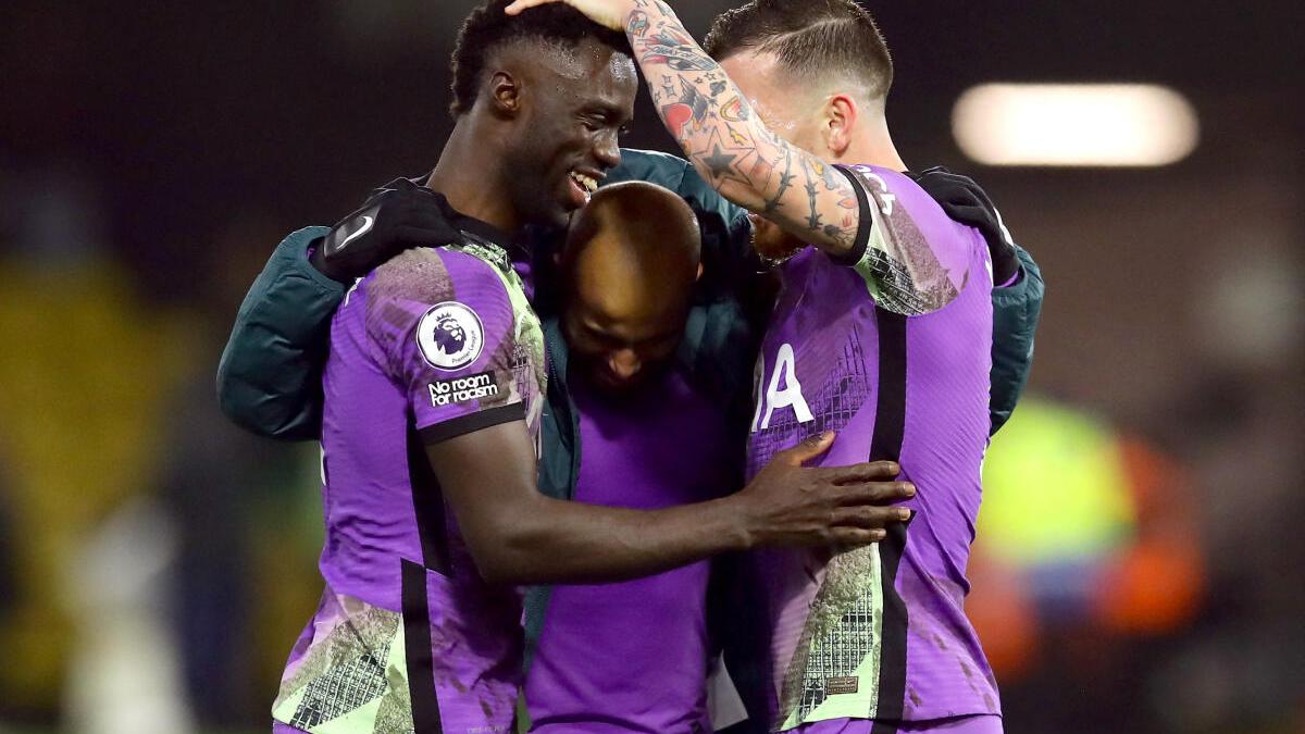 Premier League: Davinson Sanchez header seals late win for Tottenham Hotspur at Watford