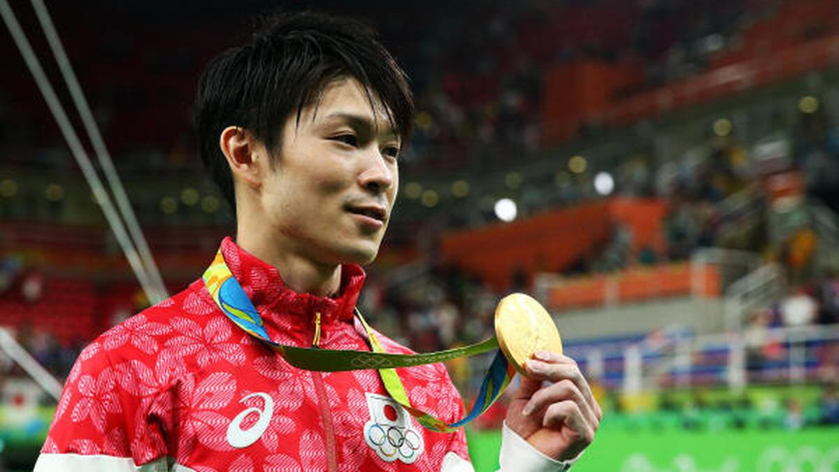 Retiring gymnastics legend Uchimura bows out at exhibition