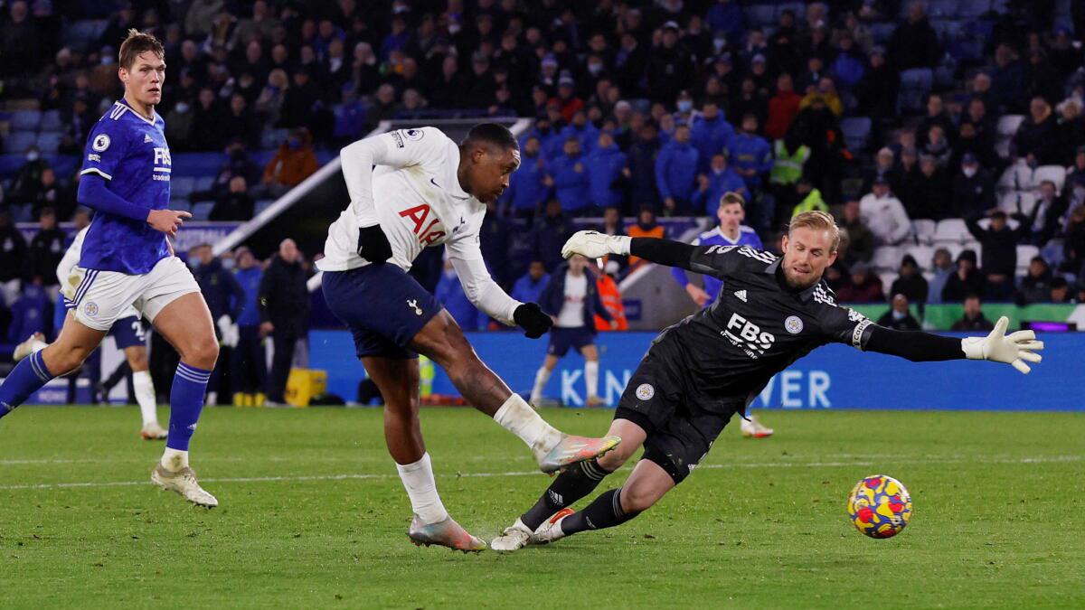 Premier League: Bergwijn nets dramatic stoppage-time double in Spurs' win over Leicester